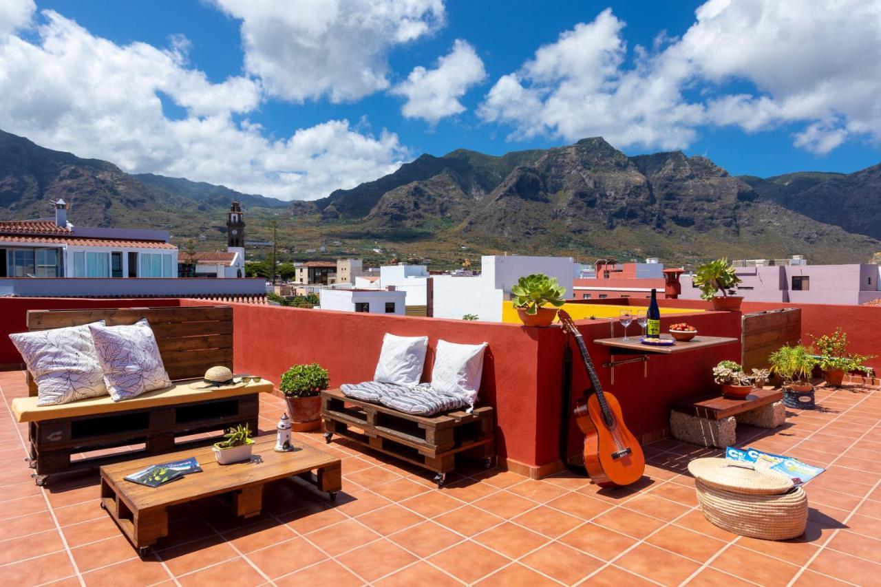 Tenohomes Rustic House With Terrace & Nature Views Buenavista Del Norte Exterior foto