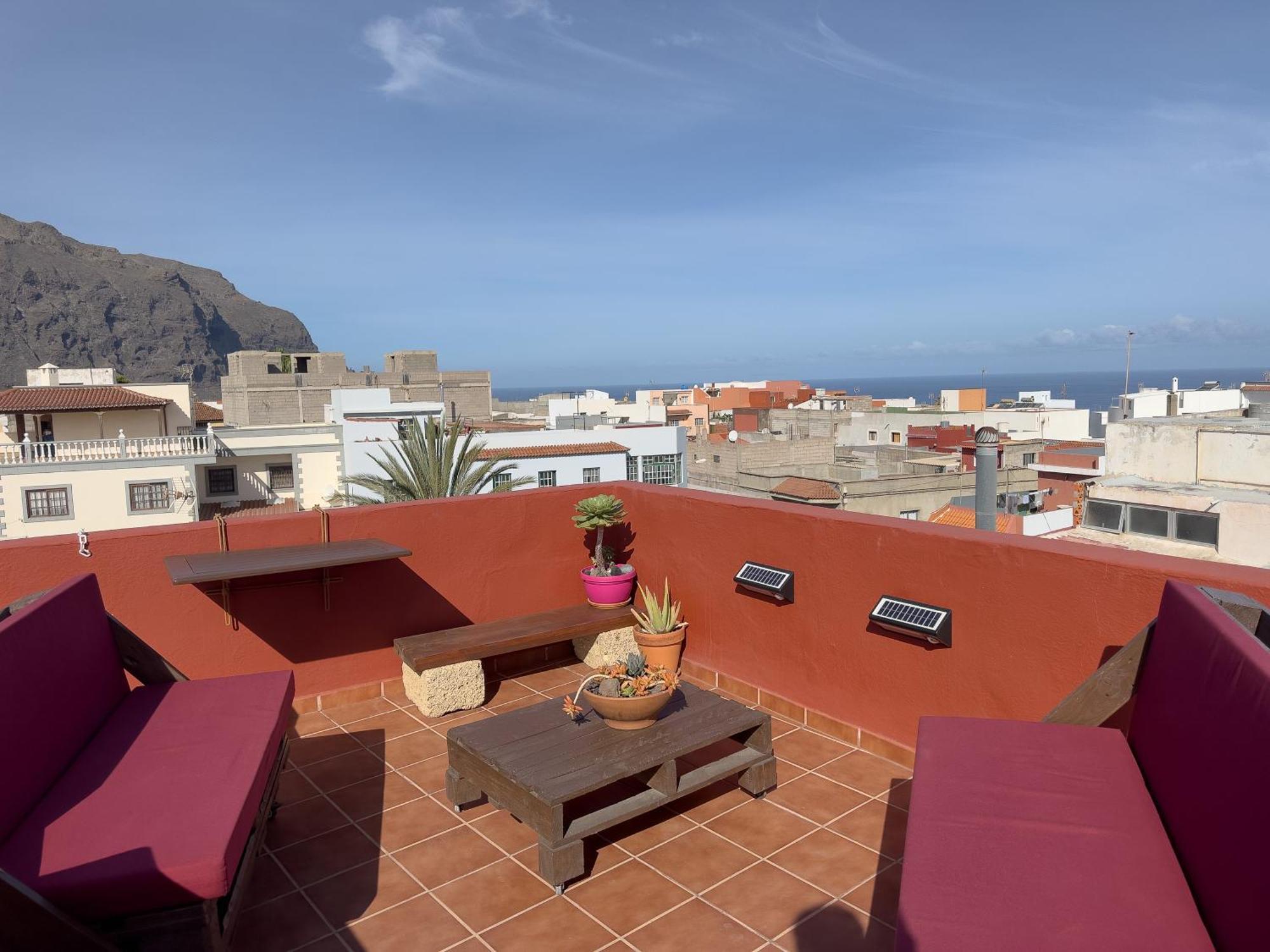 Tenohomes Rustic House With Terrace & Nature Views Buenavista Del Norte Exterior foto